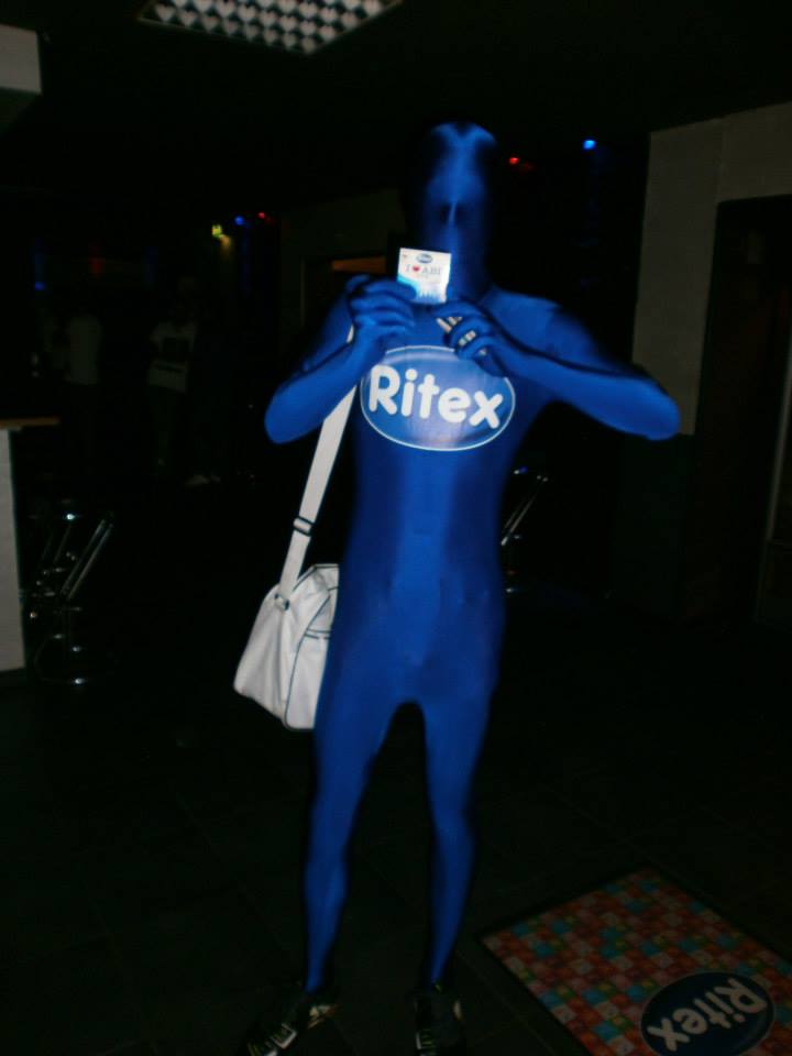 Ritex Morphsuits im Einsatz auf der Ritex Party Tour 2014